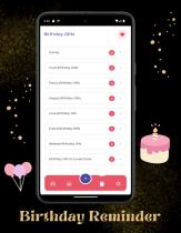 Birthday Reminder - Android App Template Screenshot 5