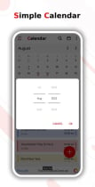 Calendar - Android App Template Screenshot 2