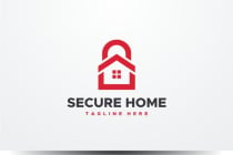 Secure Home Logo Template Screenshot 1