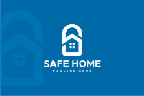 Safe Home Logo Template Screenshot 2