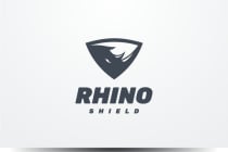 Rhino Shield Logo Template Screenshot 1