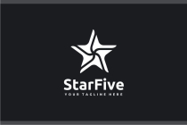 Star Five Colorful Logo Template Screenshot 2