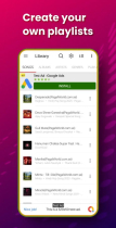 Music Player with DJ Bass booster Android Screenshot 1