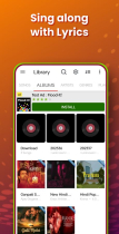 Music Player with DJ Bass booster Android Screenshot 2