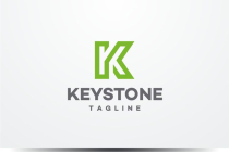 Keystone Letter K Logo Design Screenshot 1