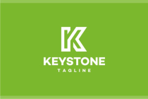 Keystone Letter K Logo Design Screenshot 2