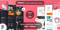 WEBBEST - Figma Landing Page Template Screenshot 1