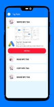 NFC Tag Reader - Android App Source Code Screenshot 3