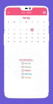 Employee Attendance Android App Screenshot 9