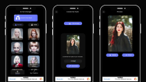 AI Hair Color Style Changer with AdMob Ads Android Screenshot 1