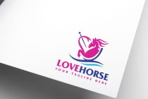 Love Horse Equine Veterinary Services Logo Design Screenshot 2