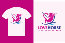 Love Horse Equine Veterinary Services Logo Design Screenshot 6