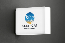 Sleep Cat Pet Logo Screenshot 1