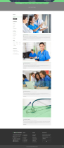 Cure-corner Medical Theme Template Screenshot 6