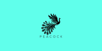 Peacock Modern Logo Template Screenshot 1