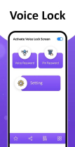 Voice Lock - Pin Pattern - Android Screenshot 1