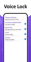 Voice Lock - Pin Pattern - Android Screenshot 5