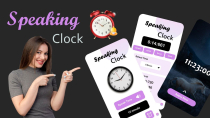 Speaking Clock - Voice Alarm - Android Screenshot 1