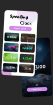 Speaking Clock - Voice Alarm - Android Screenshot 5