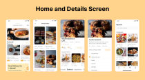 SnackSync Food Service App - Flutter UI Screenshot 3