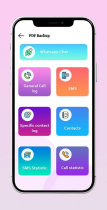 SMS And Call Logs Backup - Android Screenshot 3