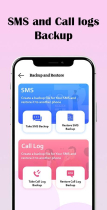 SMS And Call Logs Backup - Android Screenshot 4