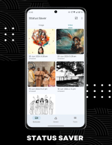 Status Saver WhatsApp Android App Screenshot 3