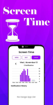 Screen time - Time Tracker - Android App Source Co Screenshot 4