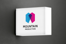 Mountain Production Letter M Logo Screenshot 2