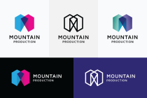 Mountain Production Letter M Logo Screenshot 4