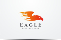 Eagle Flame Logo Template Screenshot 1