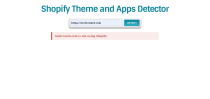 Shopify Theme and Apps Detector Script Screenshot 3