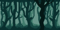 5 Parallax enchanted forest backgrounds - Pixel Ar Screenshot 2