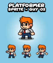 Platformer Guy Sprites Pack Screenshot 2