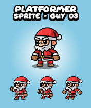 Platformer Guy Sprites Pack Screenshot 3