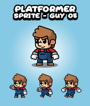 Platformer Guy Sprites Pack Screenshot 5