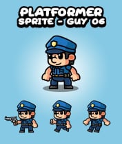 Platformer Guy Sprites Pack Screenshot 6