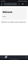 Responsive PHP CRM System with Page Builder Screenshot 2