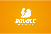 Double power - Letter D logo design Screenshot 2