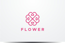 Abstract Flower Logo Design Screenshot 1