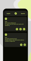 Voice AndText Translater - Android App Screenshot 2