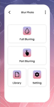 Blur Photo Editor - Android Screenshot 2