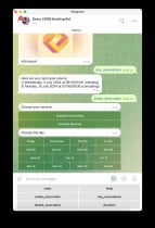 Zweb Booking Telegram Bot  Screenshot 2