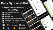 Gym Workout with AdMob Ads Mediation Android Screenshot 1