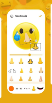 Emoji Maker for WhatsApp - Android App Template Screenshot 4