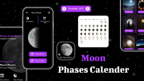 Moon Phases Calendar - Lunar Calendar Android Screenshot 1