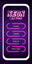 Neon Logo Maker - Logo Creator - Android Screenshot 2