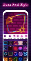 Neon Logo Maker - Logo Creator - Android Screenshot 5