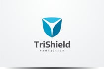 Tri Shield Logo Template Screenshot 1