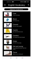 Flutter Learn English Vocabulary App  Screenshot 2